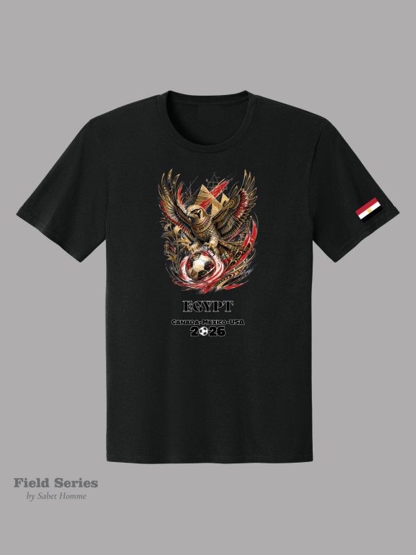Egypt Soccer Fan T-Shirt – Summer 2026 | Field Series by Sabet Homme