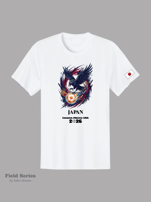 Japan Soccer Fan T-Shirt – Summer 2026 | Field Series by Sabet Homme