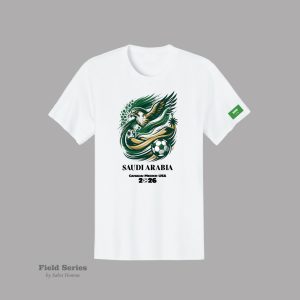 Saudi Arabia Soccer Fan T-Shirt – The Owl | Summer 2026 | Field Series by Sabet Homme