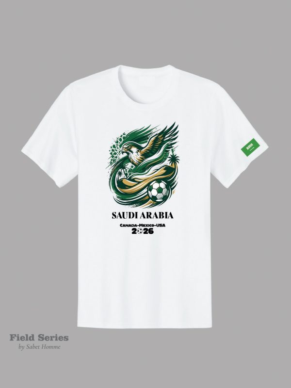 Saudi Arabia Soccer Fan T-Shirt – The Owl | Summer 2026 | Field Series by Sabet Homme